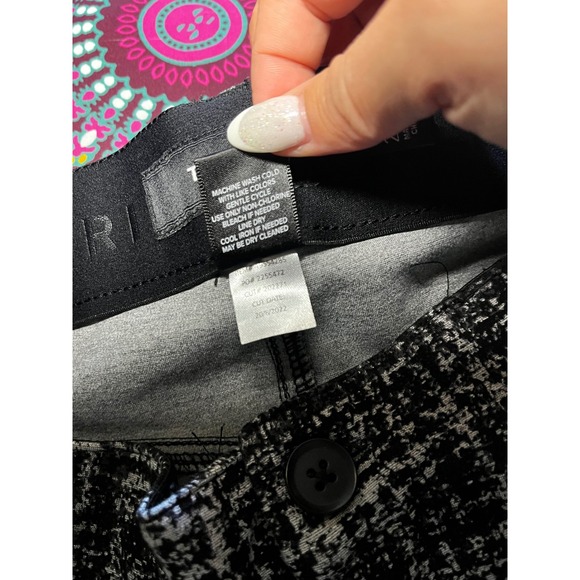 Torrid Black White Ponte Tweed Print Bootcut Pants Women's Plus Size 26 Regular - Picture 8 of 8